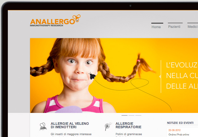 Anallergo Web Site - gallery